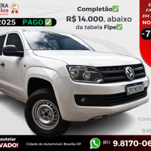 Amarok S 4X4 Mecânica Turbo Diesel 2016/16 Top Pouco Rodado Ótimo Estado de Conservação