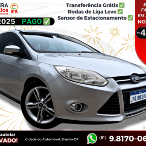 Ford Focus SE 2.0 AUT 2014/14 Completão Versão TOP Banco de Couro