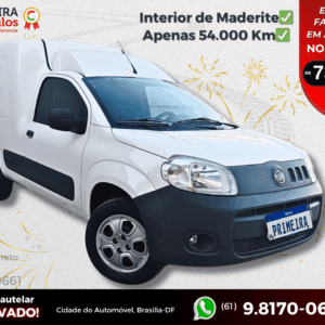 Fioriono 1.4 Working Flex 2021/21 - Pouco Rodado, Completão com Manual e Chave Reserva