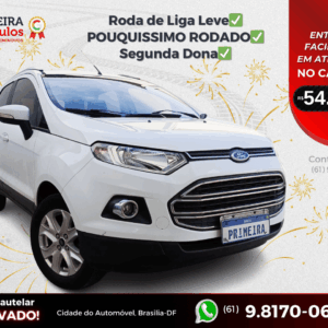 Ecosport Titanium 2.0 2014/15 Completão Segunda Dona, Baixíssima Quilometragem Automático