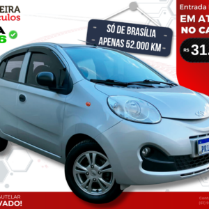 Chery QQ 1.0 ACT Flex 2017/18 - Só de Brasília e com Apenas 52.000KM Rodados