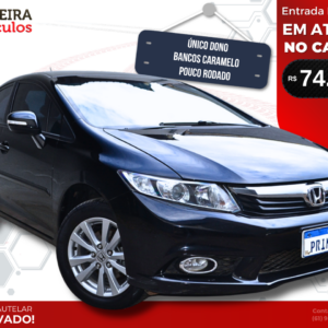 Honda Civic Sedan LXR 2.0 Flexone 16V Aut. 4P 2014