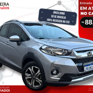 Honda WR-V EX 1.5 Flexzone AUT CVT - 2020/20 - Muito pouco rodado, 100% Revisada na Concessionária Honda, Só de Brasília com Pneus Novos e Segredo nas Rodas