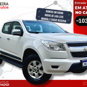 Chevrolet S10 LTZ 2.5 - Pneus Novos, Bancos em Couro e Kit Multimidia